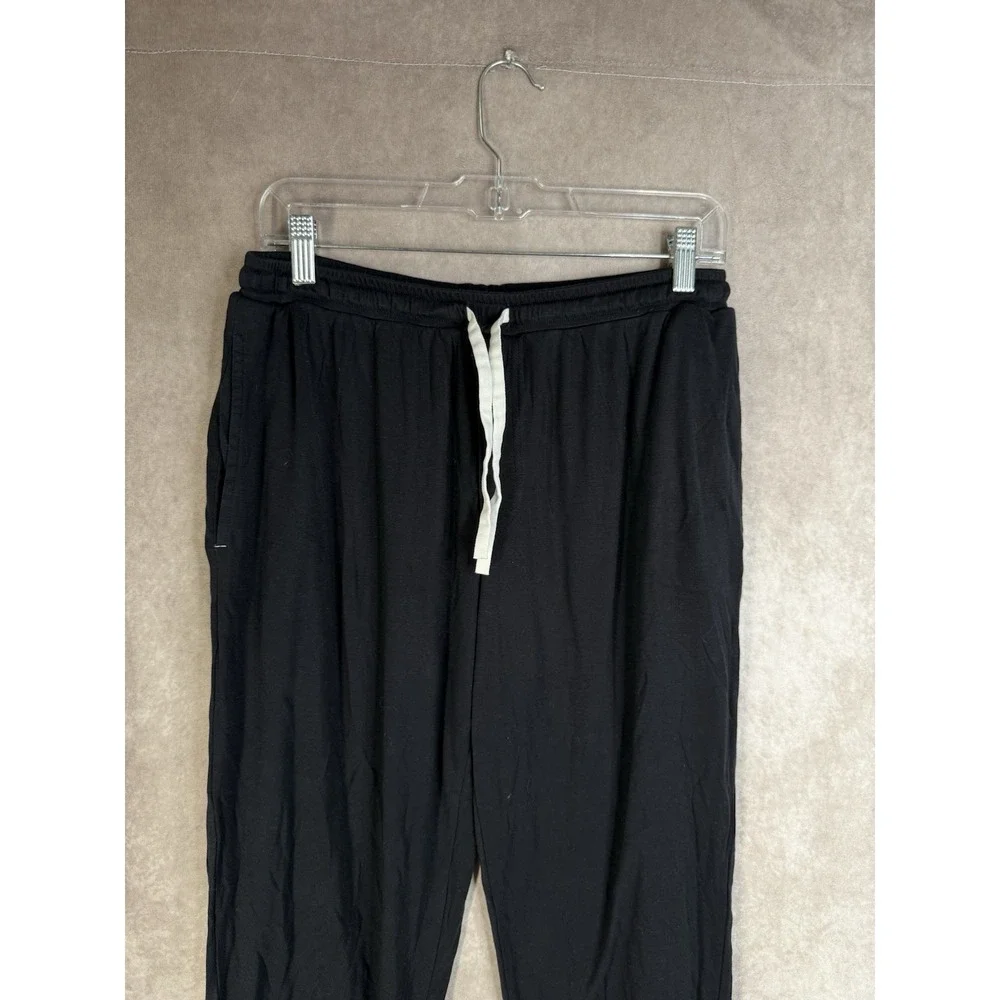 Ermenegildo Zegna Long Sleeve Jogger Lyocell Pajama Pyjama In Black Size M